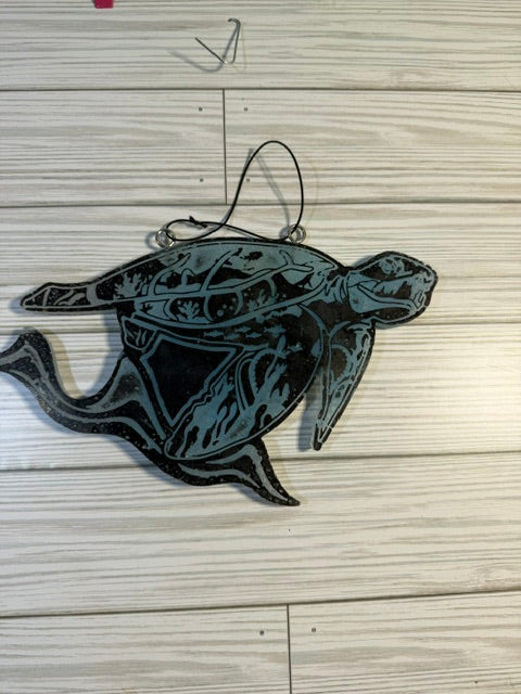 Sea Turtle Design Bead Wall Art