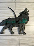 Wolf Design Bead Wall Art