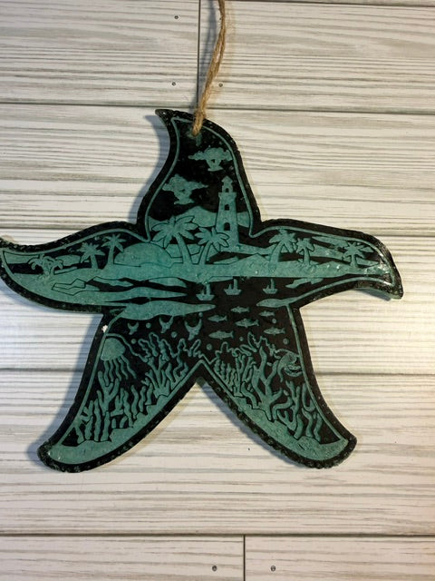 Starfish Design - Bead Wall Art